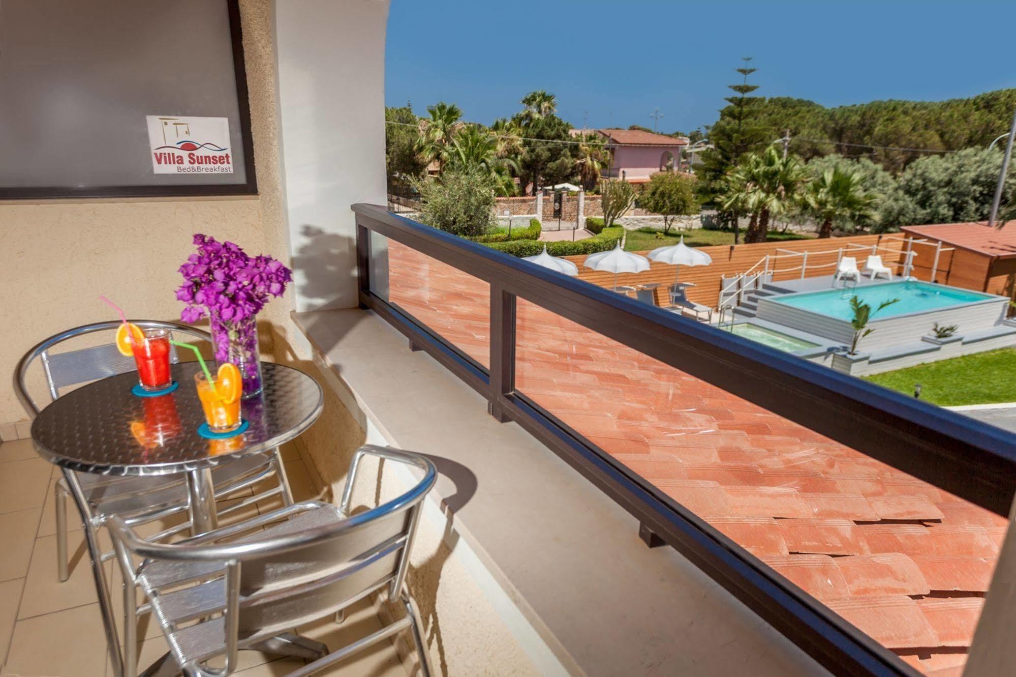 Villa Sunset B&B/Apartments Fontane Bianche Luaran gambar